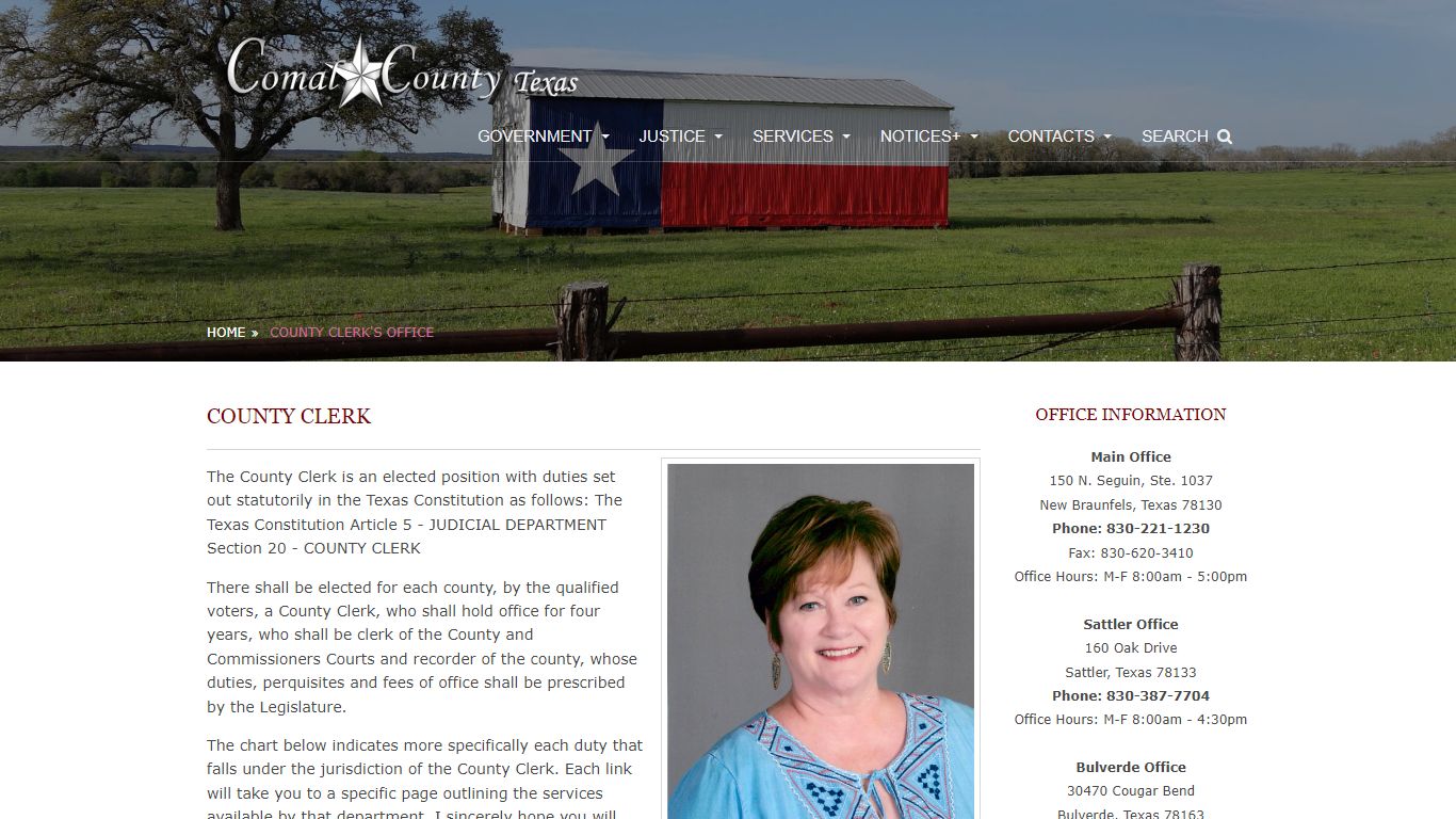 Comal County, Texas - Clerks Office